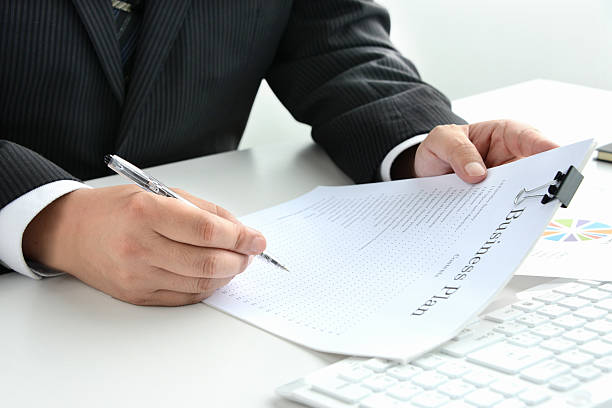 istock Bsusiness concepts, check for business plan 480154378