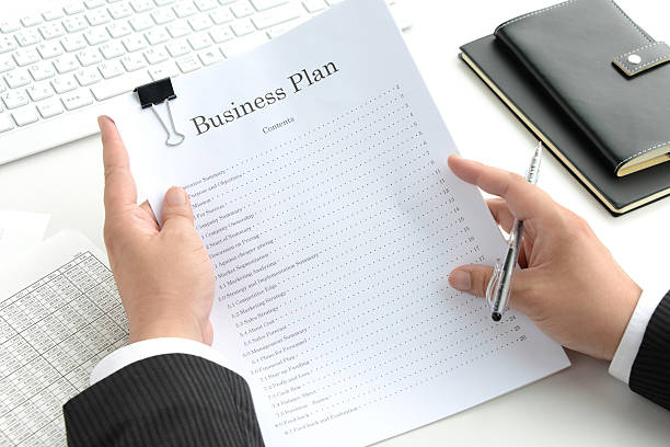 istock Bsusiness concepts, check for business plan 480154380