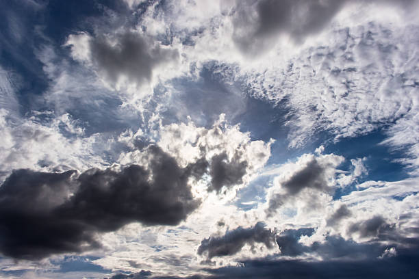 istock Sunrise clouds in the rainy season. 480155980
