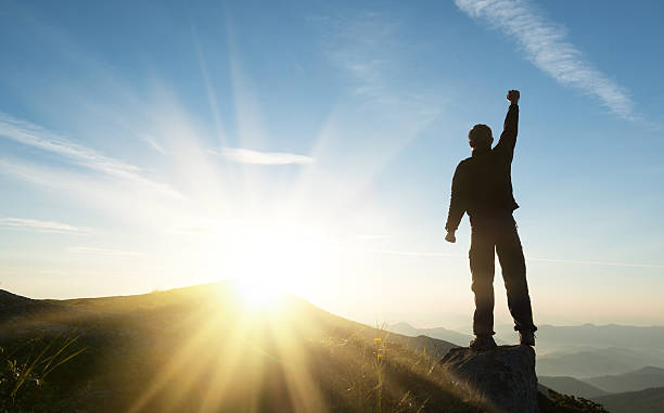 istock Silhouette of a champion 480156068