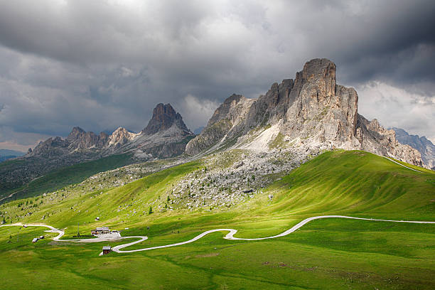 istock Mountain road in Italy Alps, Passo Giau 480161644