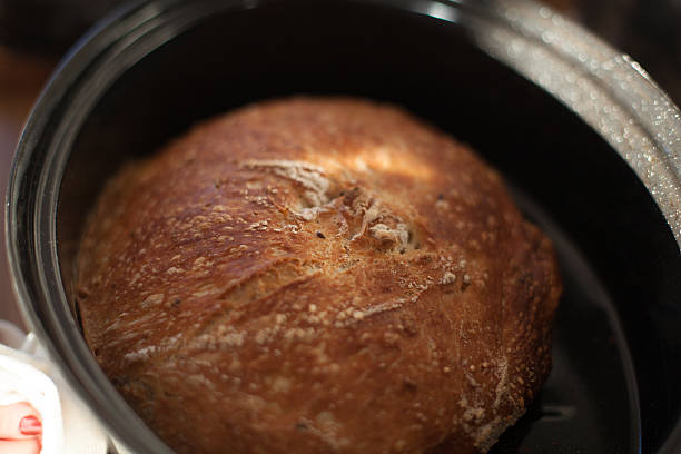 istock Loaf of white, home made bread 480163740