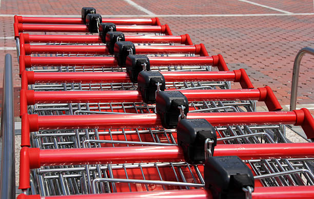 istock Supermarket Trolleys 480165126