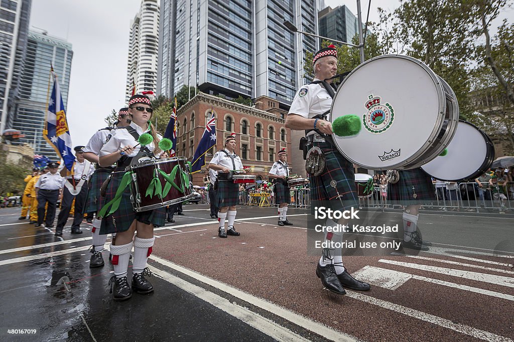 Sydney St Patrick's Day Parada - Zbiór zdjęć royalty-free (2014)