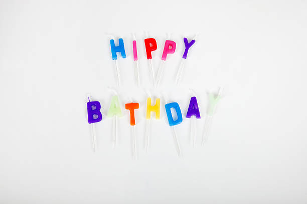 istock Birthday candles over white background 480167717