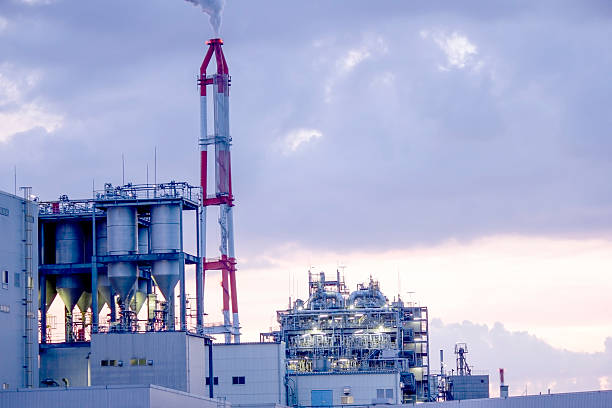 istock Twilight photo of power plant 480171005