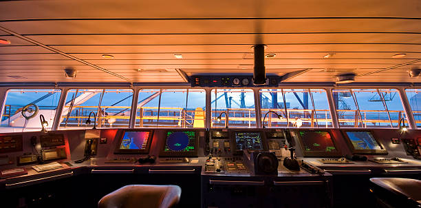 Rooftop of Tui cruise ship docked in Singapore Harbor. Seen during the day at Harbor Front in Singapore.