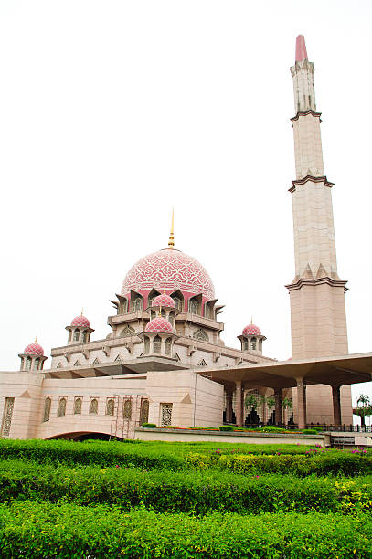 Mosque Putrajaya. Malaysia stock photo