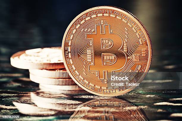 Bitcoins Stock Photo - Download Image Now - Banking, Bitcoin, Business