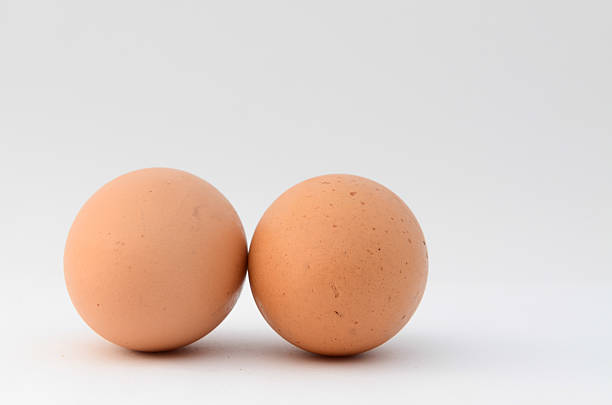 istock Close up of an egg isolated on white background 480182075