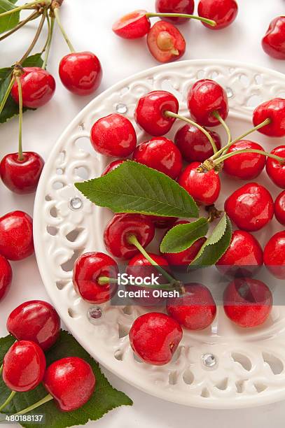 Fresh Red Cherry Stock Photo - Download Image Now - Agriculture, Close-up, Dessert - Sweet Food