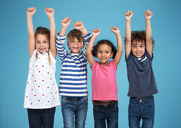 istock If you're happy and you know it raise your hands 480190606