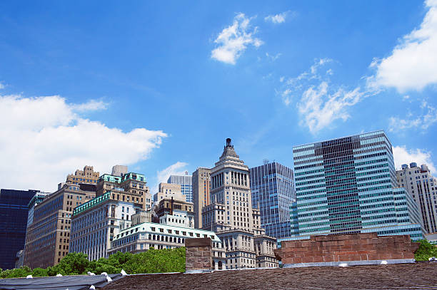 istock New York summer skyline from Battery park 480191046