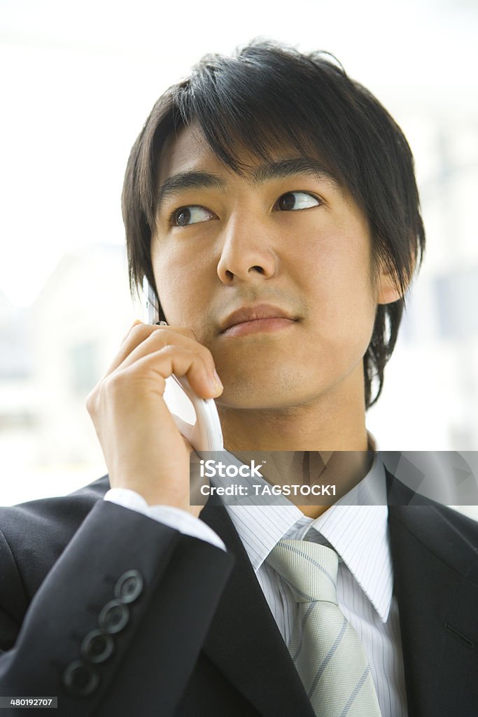 Homem fazendo uma chamada de Telefone - Royalty-free 20-29 Anos Foto de stock