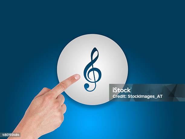 Digital Music Button Stock Photo - Download Image Now - 2015, Adult, Adults Only