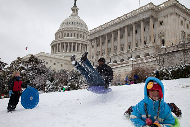 Nas Capitol śniegu Sanki – zdjęcie