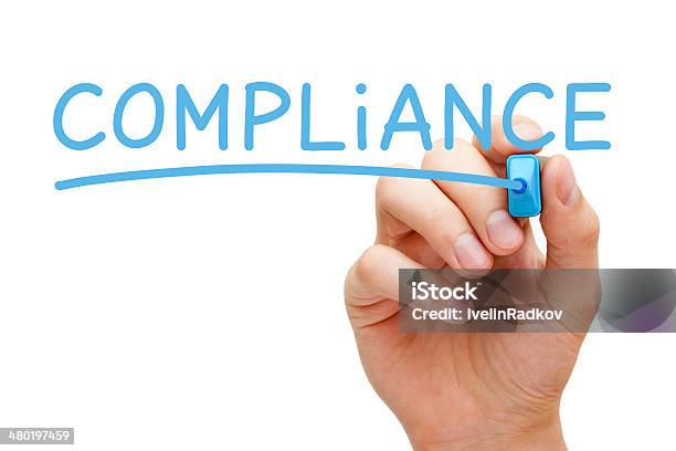Compliance Blaue Markierung Stockfoto und mehr Bilder von Gehorsam - Gehorsam, Konformität, Ethik und Moral
