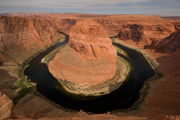 Horseshoe bend stock photo