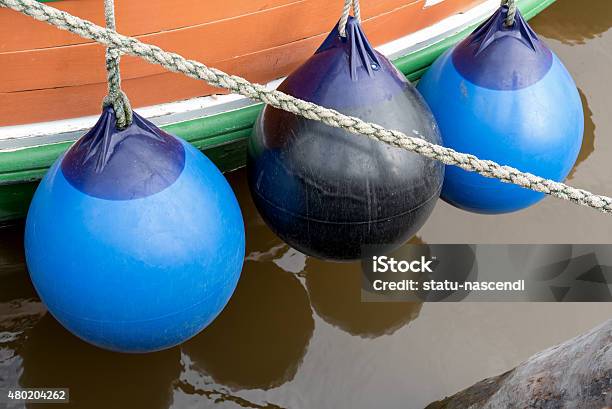 Bumper Outside A Boat Stock Photo - Download Image Now - 2015, Bumper, Buoy