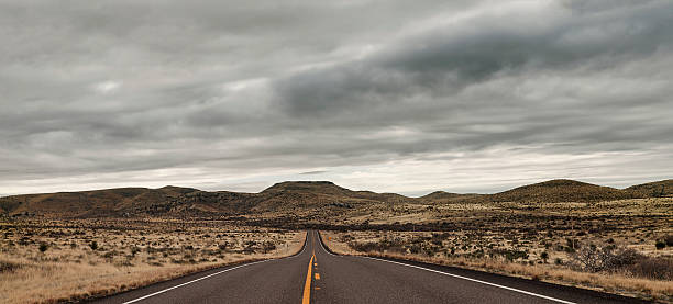 Road out of Valentine, Texas