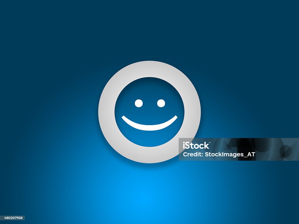Gradient Smiley Smiley On Gradient Background Stock Illustration - Download Image Now ...