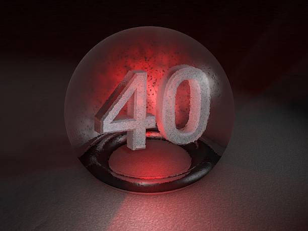 Crystal ball - 40 - picture stock photo