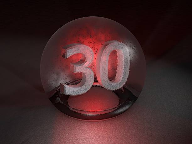 Crystal ball - 30 - picture stock photo
