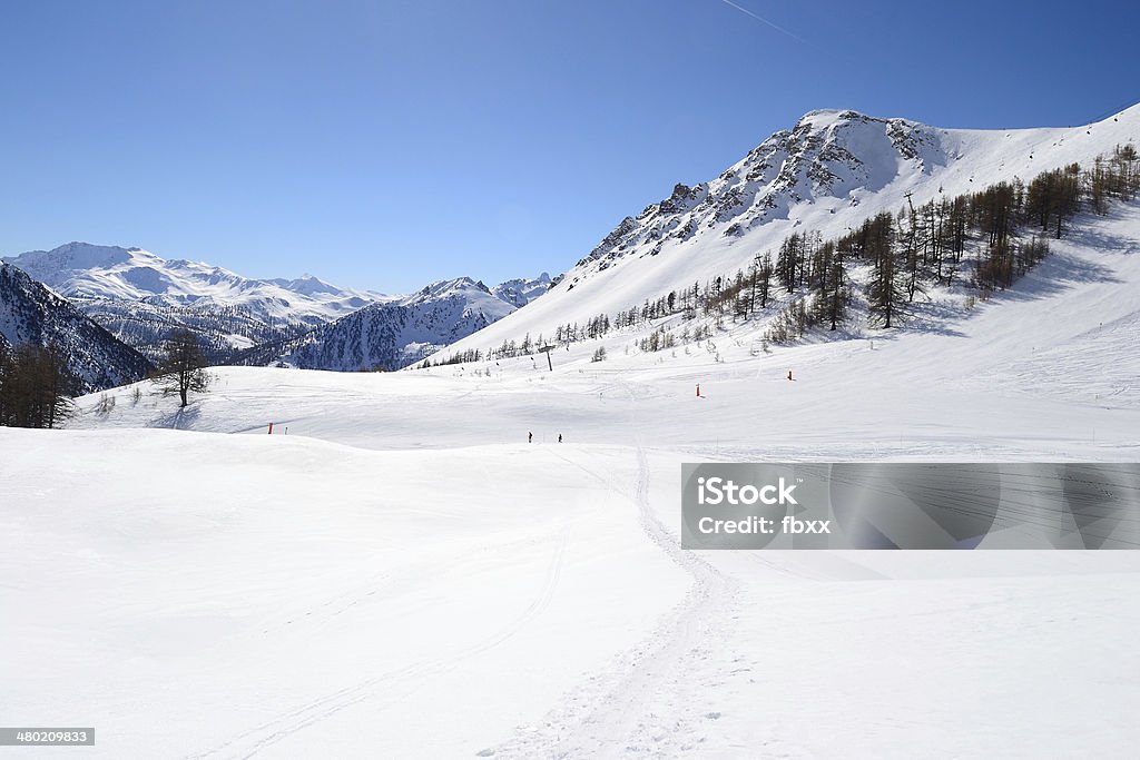 Alto mountain ski resort - Foto de stock de Bardonecchia royalty-free