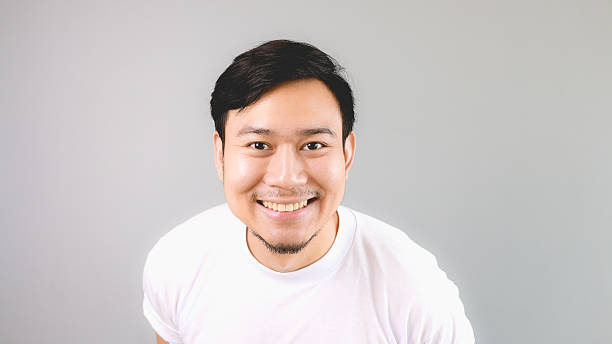 istock Smile face close up to the camera. 480211660
