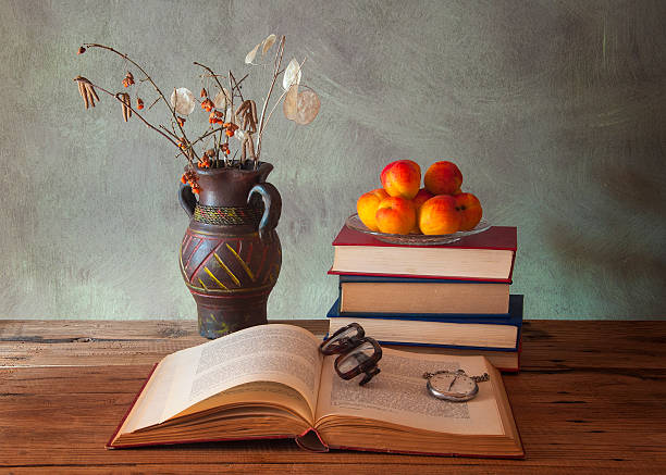 istock Books and dried flowers 480219163