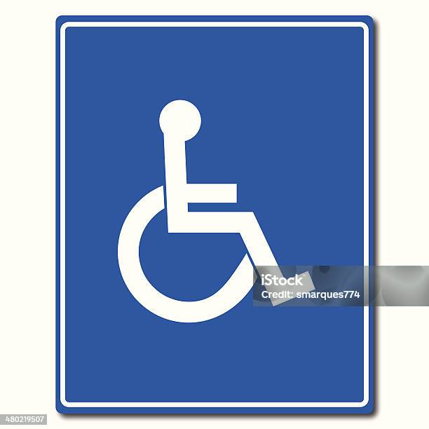 Znak Dla Osób Niepełnosprawnych - Stockowe grafiki wektorowe i więcej obrazów Dostępność - Dostępność, Fotel, Grafika wektorowa