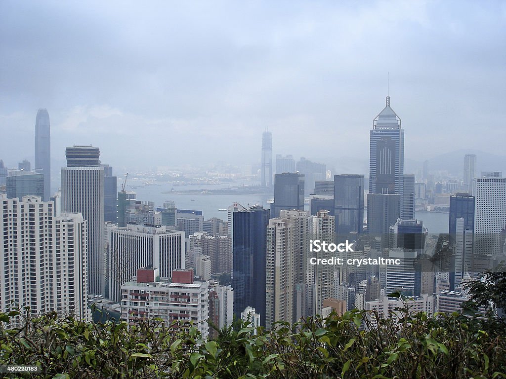 Гонконга skyline - Стоковые фото Азия роялти-фри
