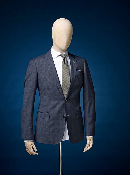 istock mens jacket isolated on a blue background 480222860