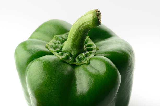 istock Green Bell Pepper Close up 480225136
