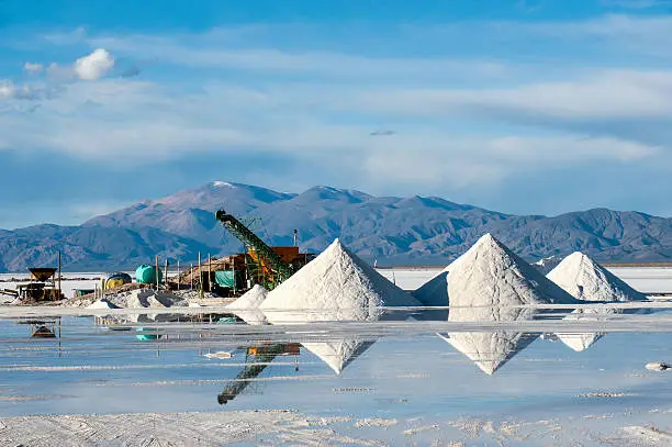 Photo of Salinas Grandes Salt desert in the Jujuy, Argentina