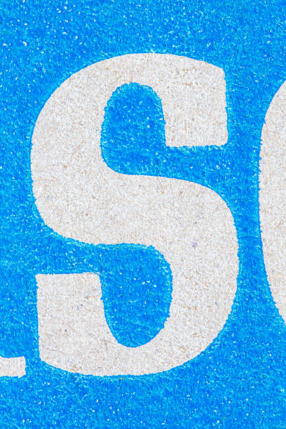 istock Close-up letter S on the box 480229156