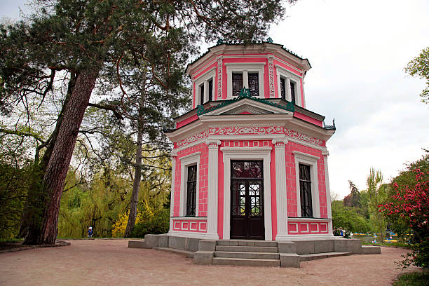 istock Pink house in Sofiyivsky Park in Uman, Ukraine 480233696