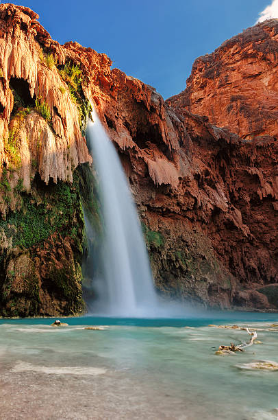 istock Waterfall in Grand Canyon, Havasu Falls, Arizona 480234394
