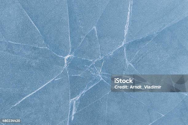 Texture Of Ice Stock Photo - Download Image Now - Cracked, Ice, Water Surface