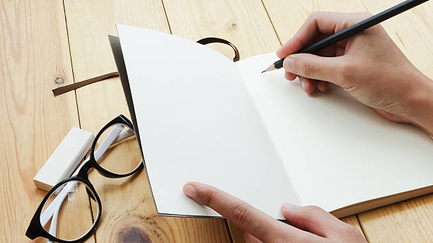 istock Loft workspace with stationaries on wooden table. 480236144