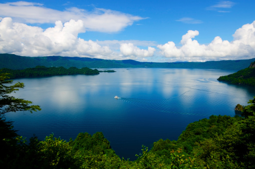 Lake TOWADA, Aomori Prefecture/Japan, 2012/8/10..