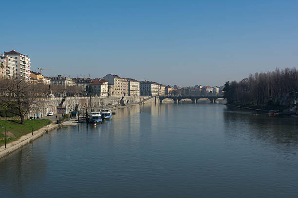 istock Po River, Murazzi, Turin, Italy 480241843