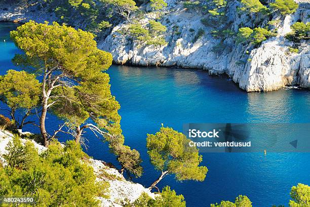 Calanque Of Cassis Stock Photo - Download Image Now - Calanques, Marseille, National Park