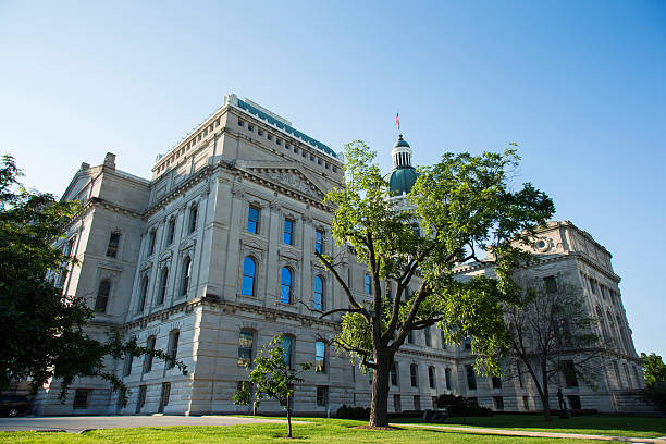 istock State of Indiana Capitol Building 480243700
