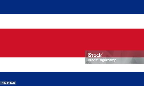 Vetores de Bandeira Da Costa Rica e mais imagens de Bandeira - Bandeira, Bandeira da Costa Rica, Bandeira nacional