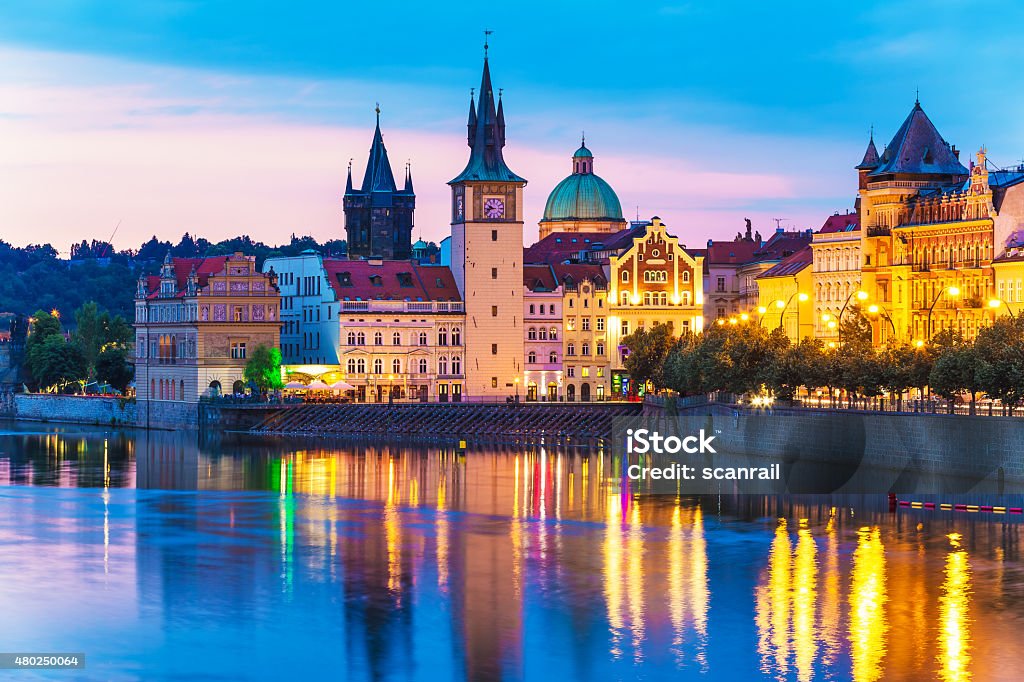 Cidade velha em Praga, República Tcheca - Foto de stock de Praga royalty-free