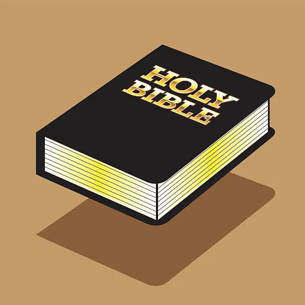 Vector illustration of Holy Bible Vector