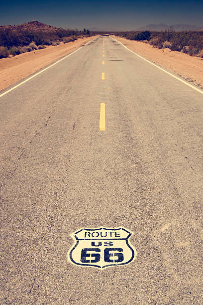 istock Famous Route 66 landmark on the road 480267098