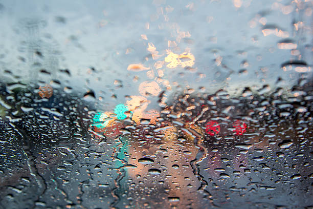 istock blurred image of traffic view through a car windscreen 480267650