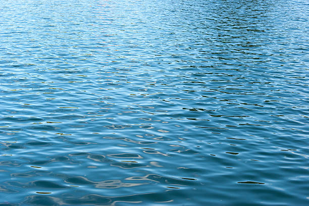 istock Body of blue water with ripples 480268032